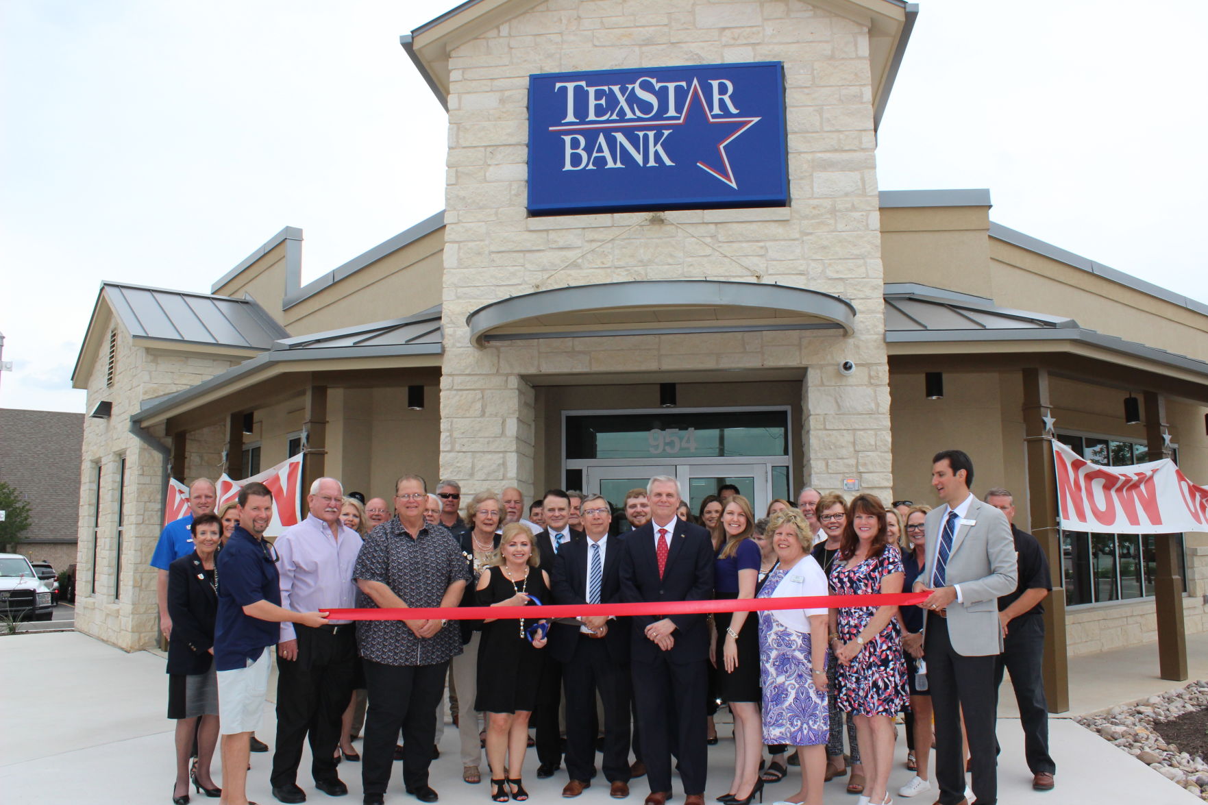 Ribbon cutting